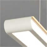 Dining Room Chandelier Modern Long Strip Table Lamp Luxury Office Light, Pendant... - Image 6