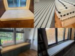 Custom Window Bench Seat Cushion Heavy Wicker Weaving Texture Customized Bay Win... - Image 3