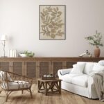 Amanti Art Framed Canvas Wall Art 42x32 Leaves Sketches I by Asia Jensen, Framed... - Image 6