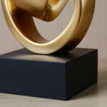 HAUCOZE Modern Abstract Sculpture Art Collectible Statue Home Decor Table Center... - Image 7