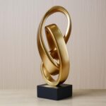 HAUCOZE Modern Abstract Sculpture Art Collectible Statue Home Decor Table Center... - Image 8