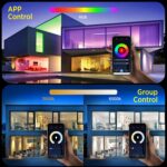 TALOYA Smart Ceiling Light Flush Mount LED WiFi,Compatible with Alexa Google Hom... - Image 7