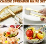Cheese Butter Spreader Knife Set Charcuterie Accessories Charcuterie Boards Acce... - Image 6