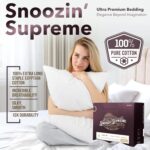 TEXAS LINEN CO. 100% Egyptian Cotton Sheets King Size - Snoozin' Supreme Collect... - Image 3