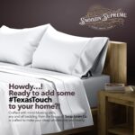 TEXAS LINEN CO. 100% Egyptian Cotton Sheets King Size - Snoozin' Supreme Collect... - Image 7