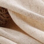 Farmhouse Shower Curtain with Ruffle Hem Linen Beige Shower Curtains for Bathroo... - Image 7