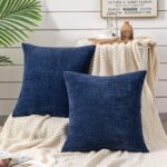 GAWAMAY Decorative Square Throw Pillow Covers 18"x18" Inch Set of 2, Super Soft ... - Image 3