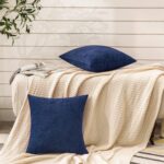 GAWAMAY Decorative Square Throw Pillow Covers 18"x18" Inch Set of 2, Super Soft ... - Image 4