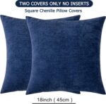 GAWAMAY Decorative Square Throw Pillow Covers 18"x18" Inch Set of 2, Super Soft ... - Image 5