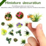 IMIKEYA Miniature Dollhouse Plant Flowers: 15pcs Mini Dollhouse Potted Plants Ar... - Image 4