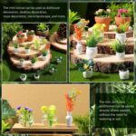 IMIKEYA Miniature Dollhouse Plant Flowers: 15pcs Mini Dollhouse Potted Plants Ar... - Image 5