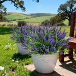 16 Bundles Artificial Plants Outdoor, UV Resistant Fake Lavender & Monkey Grass,... - Image 6