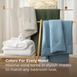 Bedsure Queen Size Comforter Set, Beige Soft Prewashed Bedding for All Seasons, ... - Image 7