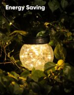 PARTPHONER Solar Lanterns Solar Lights Outdoor Waterproof 6-Pack, Solar Powered ... - Image 5