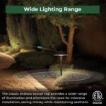 Gardencoin Low Voltage Pathway Lights (8.5'' Shade, 21.5'' Tall)，12V Outdoor LED... - Image 4