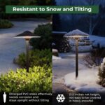 Gardencoin Low Voltage Pathway Lights (8.5'' Shade, 21.5'' Tall)，12V Outdoor LED... - Image 5