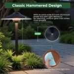 Gardencoin Low Voltage Pathway Lights (8.5'' Shade, 21.5'' Tall)，12V Outdoor LED... - Image 7