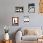 Fixwal 4x6 Picture Frame Set of 5, Vintage Photo Frame, Rustic Retro Picture Fra... - Image 7