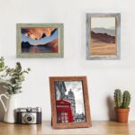 Fixwal 4x6 Picture Frame Set of 5, Vintage Photo Frame, Rustic Retro Picture Fra... - Image 8