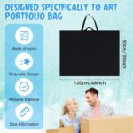 Abbylike 48x36 Inch Art Portfolio Bag Large Waterproof Nylon Carry Case Shoulder... - Image 3