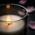 Set of 3 Glass Encased Real-Wax Flameless LED Candles with Remote & Timer-Vanill... - Image 9