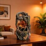 MAOCHI Tabletop Water Fountain, Home Décor Soothing Sound Machine with Automatic... - Image 4