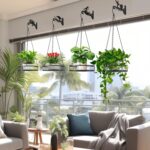 2-Pack Aesthetic Plant Hangers Outdoor and Indoor – 10 Inch Metal Hanging Plant ... - Image 6