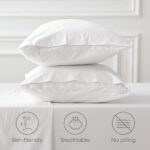 HYPREST Extra Deep Pocket Queen Sheet Set - 100% Cotton, White Hotel Luxury Soft... - Image 5
