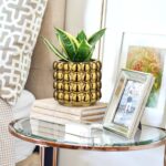 5 Inch Ceramic Planter Pot for Indoor Plants with Drainage Hole Bubble Flower Pl... - Image 5