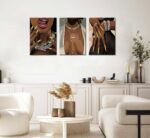 3 Pcs Afro Black Woman Canvas Wall Art African American Men Black Pictures Wall ... - Image 6