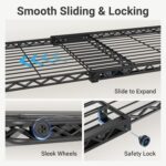 VIPEK X2 Expandable Reach-in Closet Racks Adjustable from 3'3" to 4'8" Portable ... - Image 4