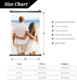 Custom Hanging Poster, Design Your Own Photo Logo Text, Personalized Hanging Scr... - Image 6