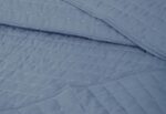 Chanasya Premium Queen Size Washed Microfiber Quilted Coverlet Set – Solid Blue ... - Image 6
