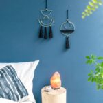 Mkono 2 Pcs Small Macrame Wall Hanging Boho Decor Cute Home Art Ornament with Go... - Image 4