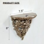Z metnal Small Victorian Decorative Floating Shelves, Wall Mounted Decor Shelves... - Image 3