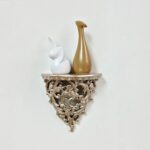 Z metnal Small Victorian Decorative Floating Shelves, Wall Mounted Decor Shelves... - Image 5