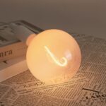ONEWISH LED Light Bulb,G150 Translucent White LED Globe Bulbs,Warm White 1800K 3... - Image 4