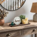 Romadedi Wooden Decorative Tray Candle Holder - Wood Long Narrow Tray Home Decor... - Image 3