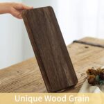 Romadedi Wooden Decorative Tray Candle Holder - Wood Long Narrow Tray Home Decor... - Image 6