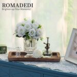 Romadedi Wooden Decorative Tray Candle Holder - Wood Long Narrow Tray Home Decor... - Image 7