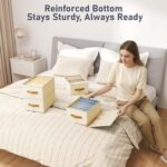 DIMJ Wardrobe Clothes Organizer - Foldable Closet Drawer Organizer Dividers for ... - Image 3