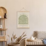 HRQKO John 15: 5 Christian Wall Art Poster Hanger Frame, Scripture I Am the Vine... - Image 3