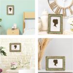 AELS 4x6 Inch Vintage Picture Frame, Elegant Antique Photo Frames with Glass Fro... - Image 5