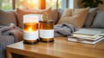 Royal Home Luxury Scented Candle with Wooden Wick in Artistic Glass Jar and Valu... - Image 5
