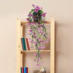 FAVOWREATH Fake Plants Hanging Artificial Potted Faux Eucalyptus Plants and Flow... - Image 7