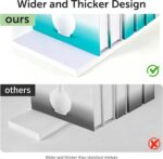 Wall Shelf Unit, 2 Pack White Lack Wall Shelf for Home Display, Ideal for Bedroo... - Image 5