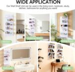 Wall Shelf Unit, 2 Pack White Lack Wall Shelf for Home Display, Ideal for Bedroo... - Image 6