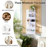 Wall Shelf Unit, 2 Pack White Lack Wall Shelf for Home Display, Ideal for Bedroo... - Image 8
