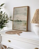 InSimSea Framed Canvas Prints Art Vintage Decor, Countryside Wall Art Decoration... - Image 3