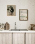 InSimSea Framed Canvas Prints Art Vintage Decor, Countryside Wall Art Decoration... - Image 5